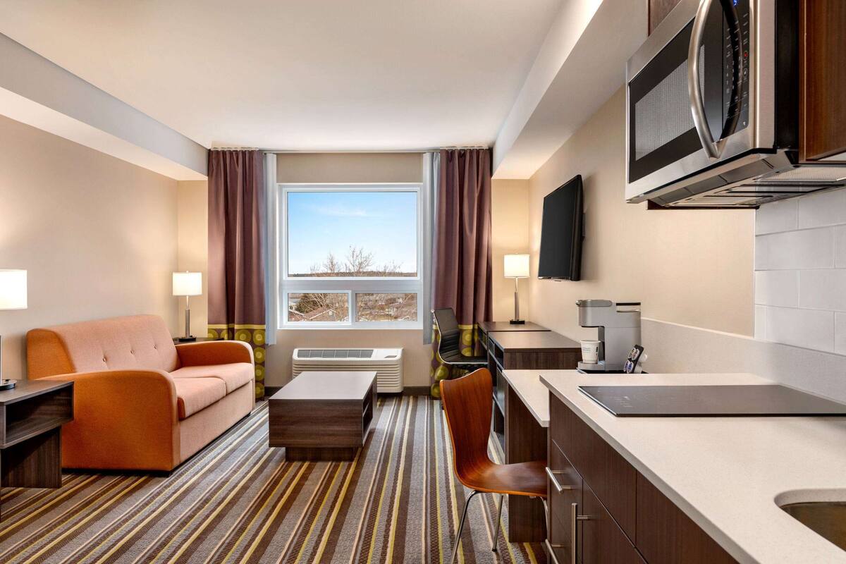 blackout curtains, iron/ironing board, free cots/infant beds