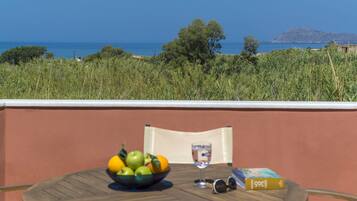 Udsigt fra overnatningsstedet