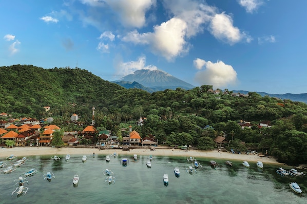 Aerial view - Absolute Scuba Bali Dive Resort (Padangbai)
