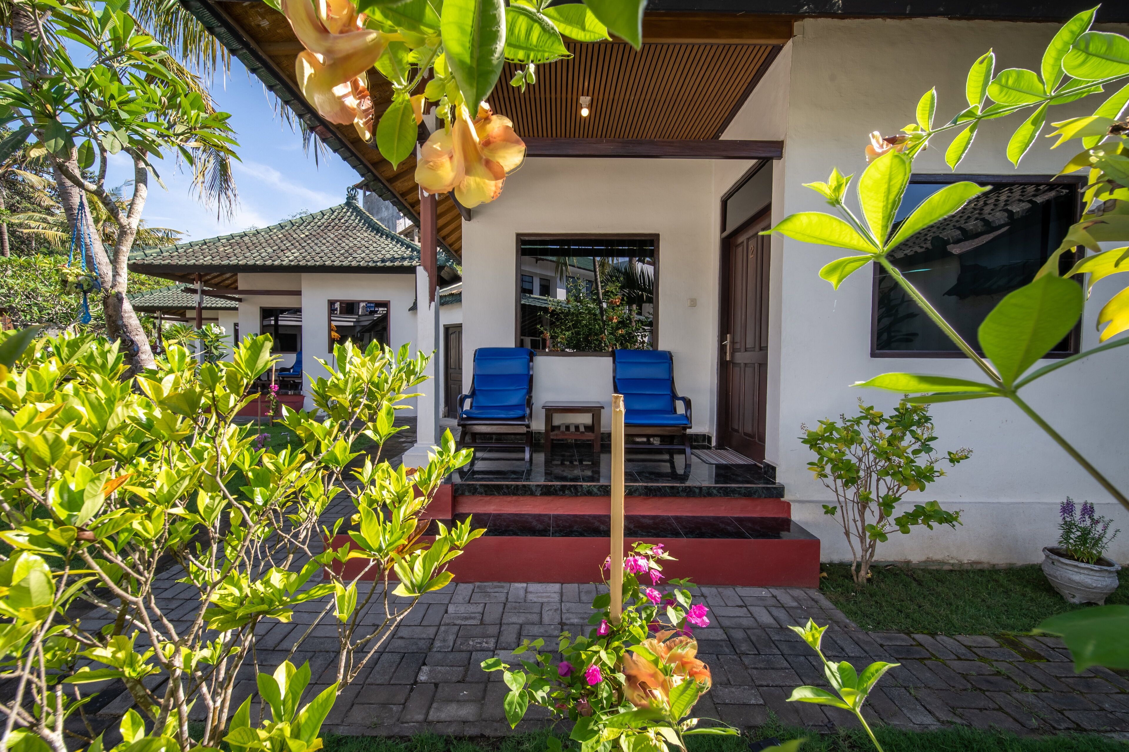 ทราดิชันนัลบังกะโล, ติดสวน | ลานระเบียง/นอกชาน