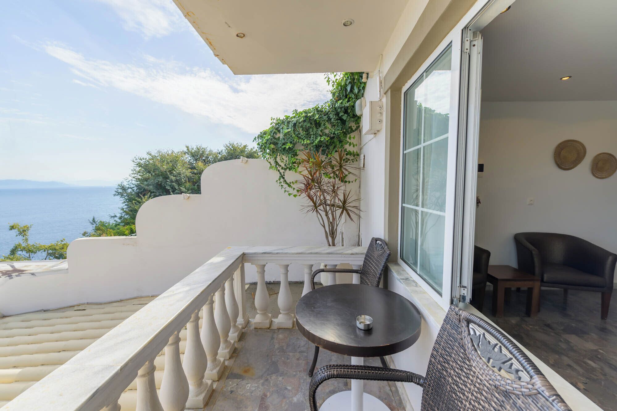 king suite with balcony and sea view | view from room