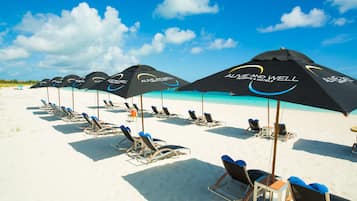 Beach nearby, white sand, free beach shuttle, sun-loungers