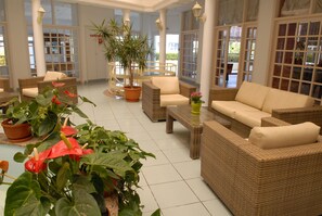 Sitzecke in der Lobby