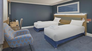 Desk, iron/ironing board, rollaway beds, WiFi