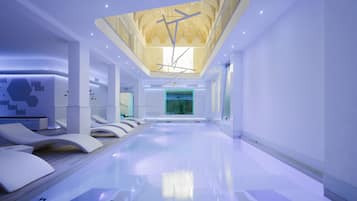 Behandlungsräume für Paare, Sauna, Whirlpool, Dampfbad