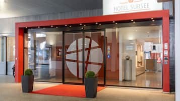 Inngangur gististaðar
