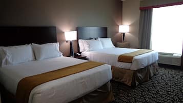 In-room safe, desk, blackout curtains, iron/ironing board