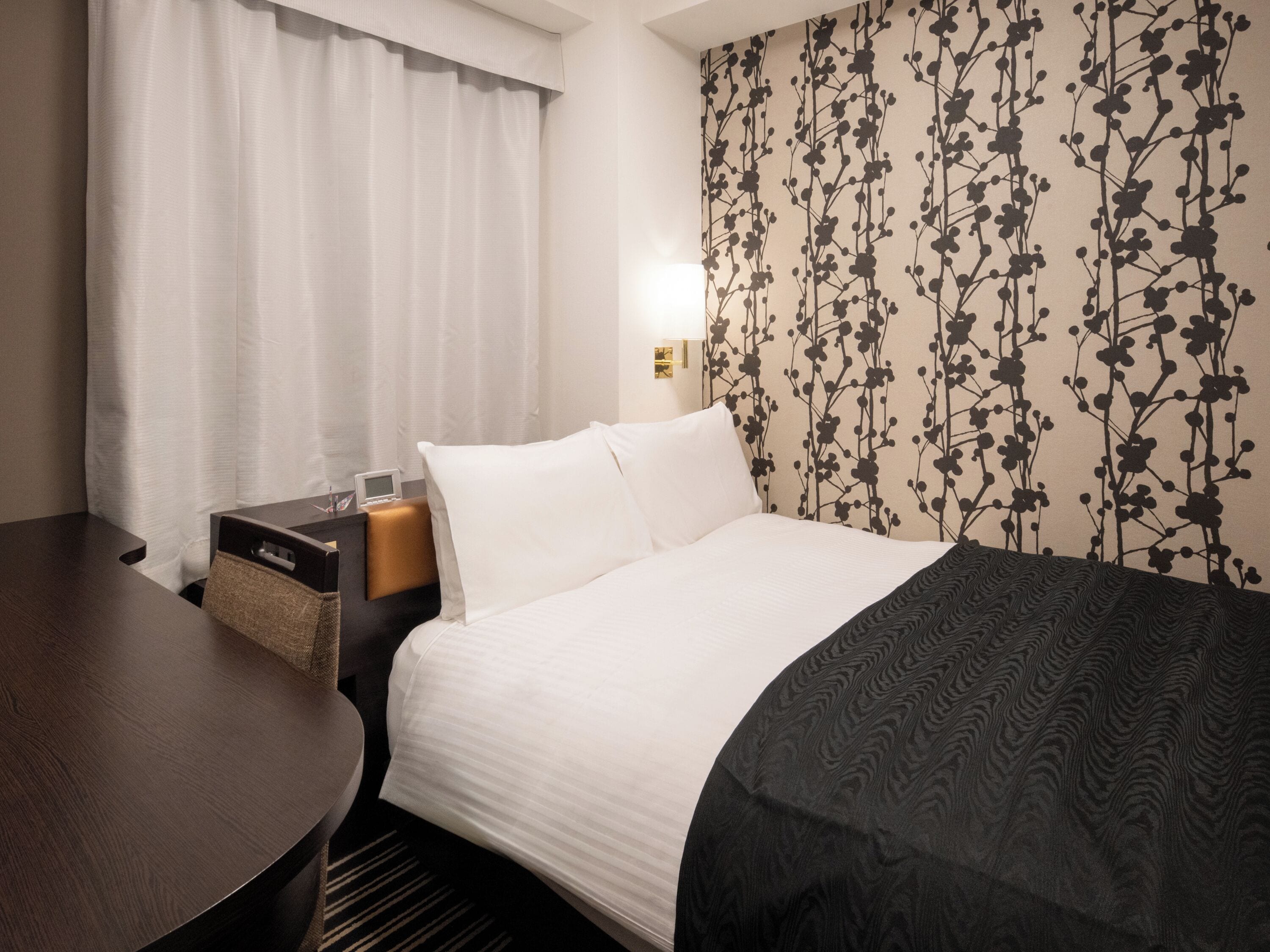 Chambre Double, non-fumeurs | Bureau, rideaux occultants, Wi-Fi gratuit, draps fournis