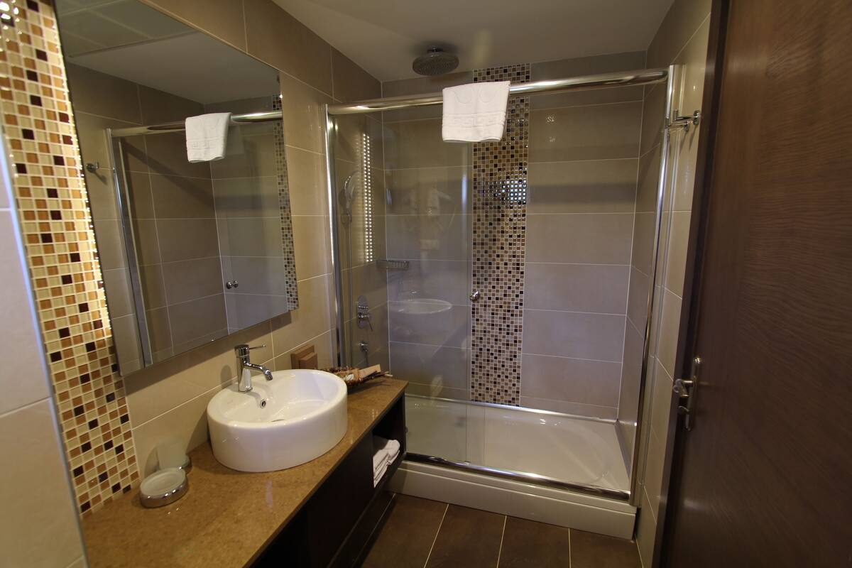 standard room, 1 bedroom | bathroom | rainfall showerhead, free toiletries, hair dryer, slippers