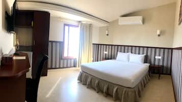 Desk, iron/ironing board