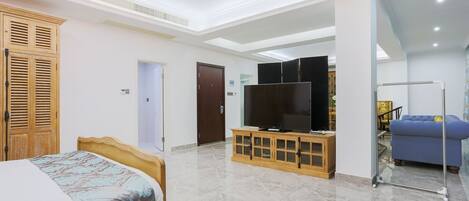 Suite empresarial, 1 habitación, con acceso para personas discapacitadas, piso ejecutivo | 1 habitación, sÔbanas italianas Frette y ropa de cama de alta calidad