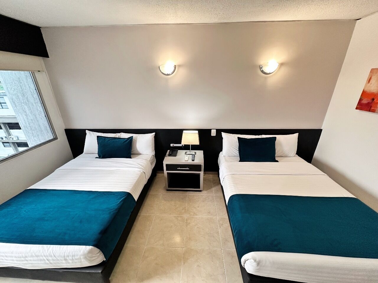 family quadruple room, 2 double beds | premium bedding, down duvets, minibar, in-room safe