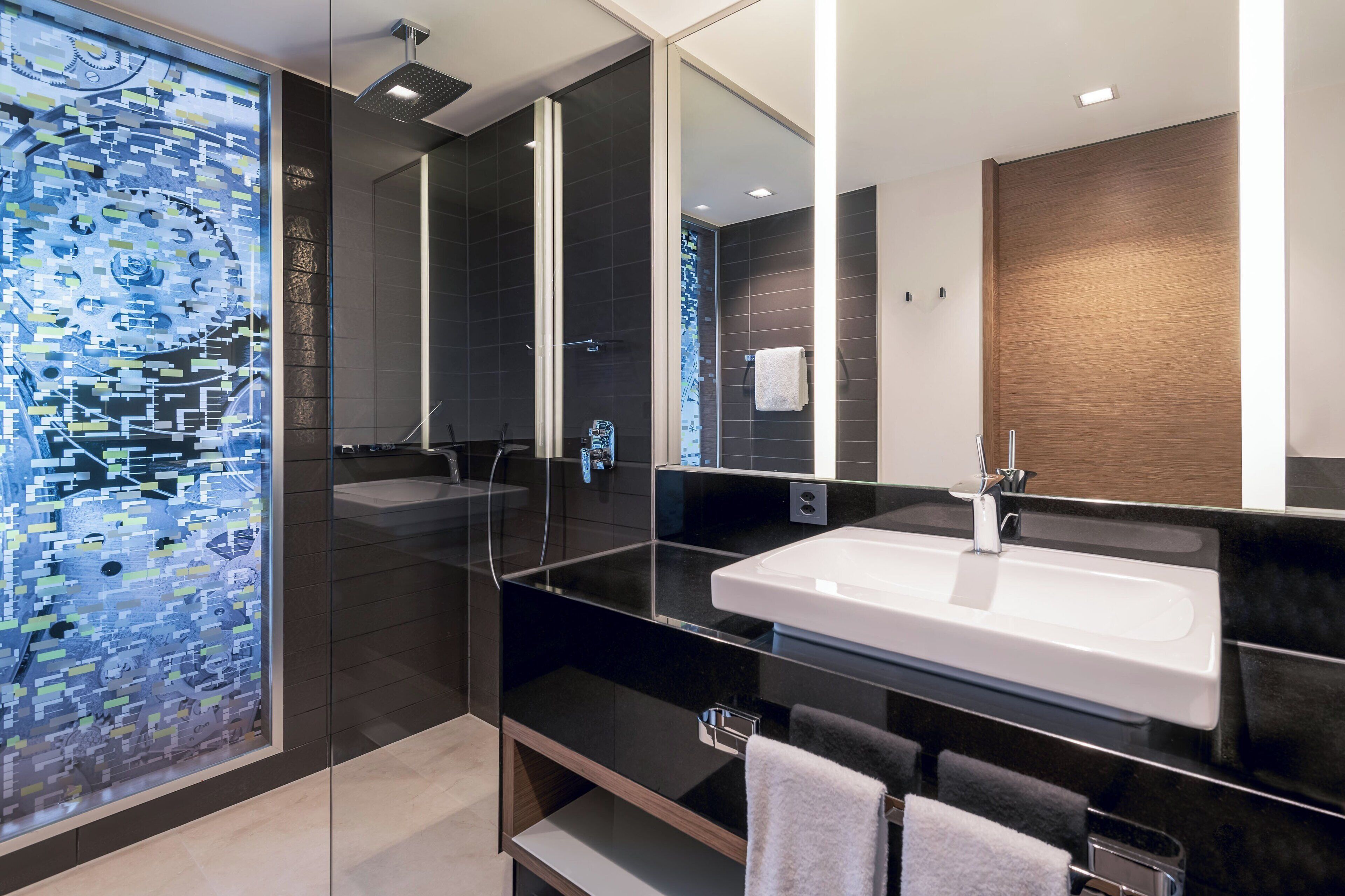 free toiletries, hair dryer, bathrobes, slippers