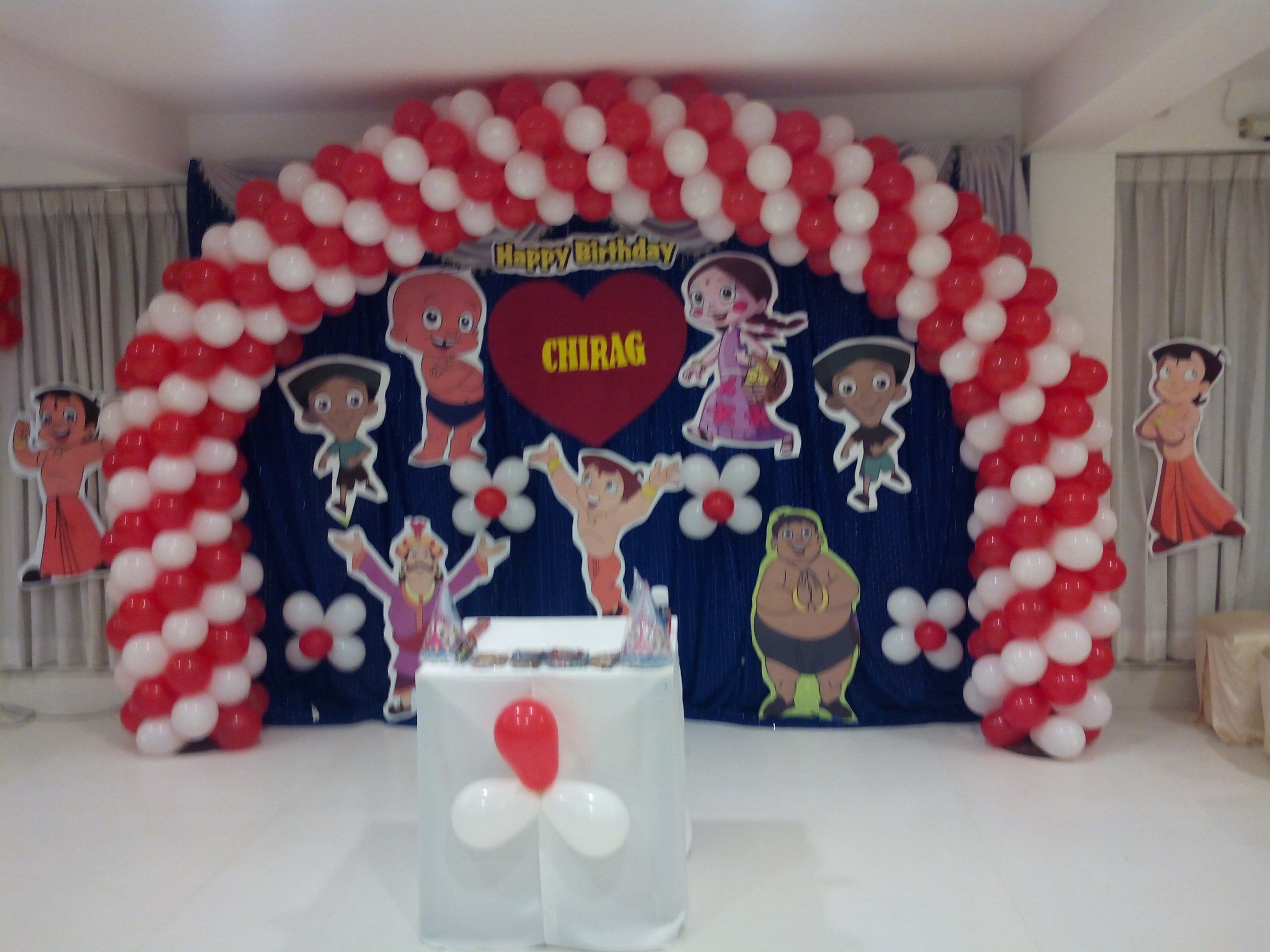 Birthday party area