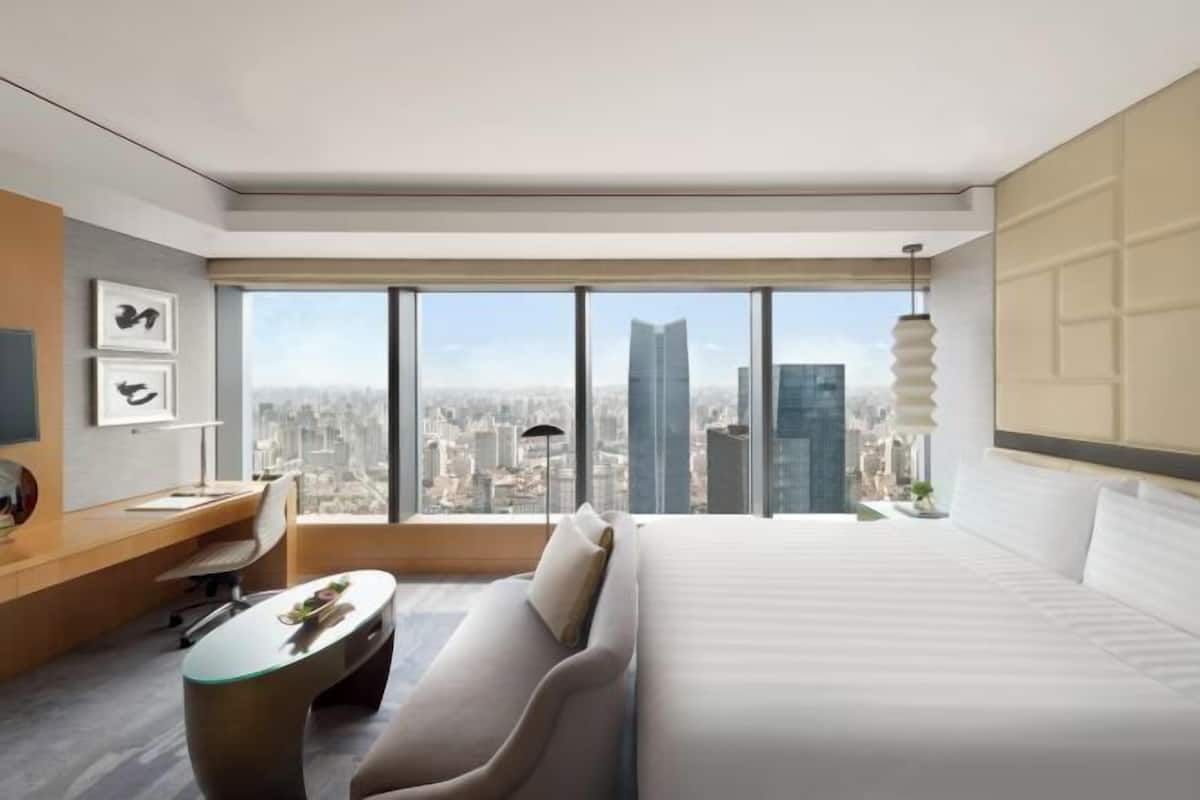 In-room safe, desk, blackout curtains, soundproofing