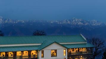 Front of property – evening/night