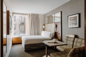 Room, 1 Queen Bed | Premium bedding, in-room safe, desk, laptop workspace - Hotel Boutique at Grand Central (New York)