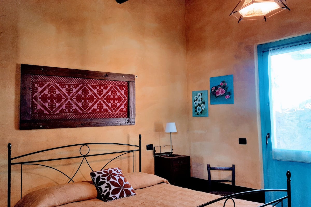 Honeymoon Double Room, Patio | Memory foam beds, individually decorated, individually furnished