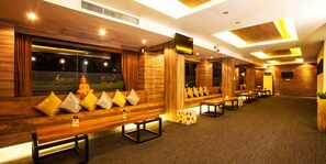 Zona de estar del vestíbulo