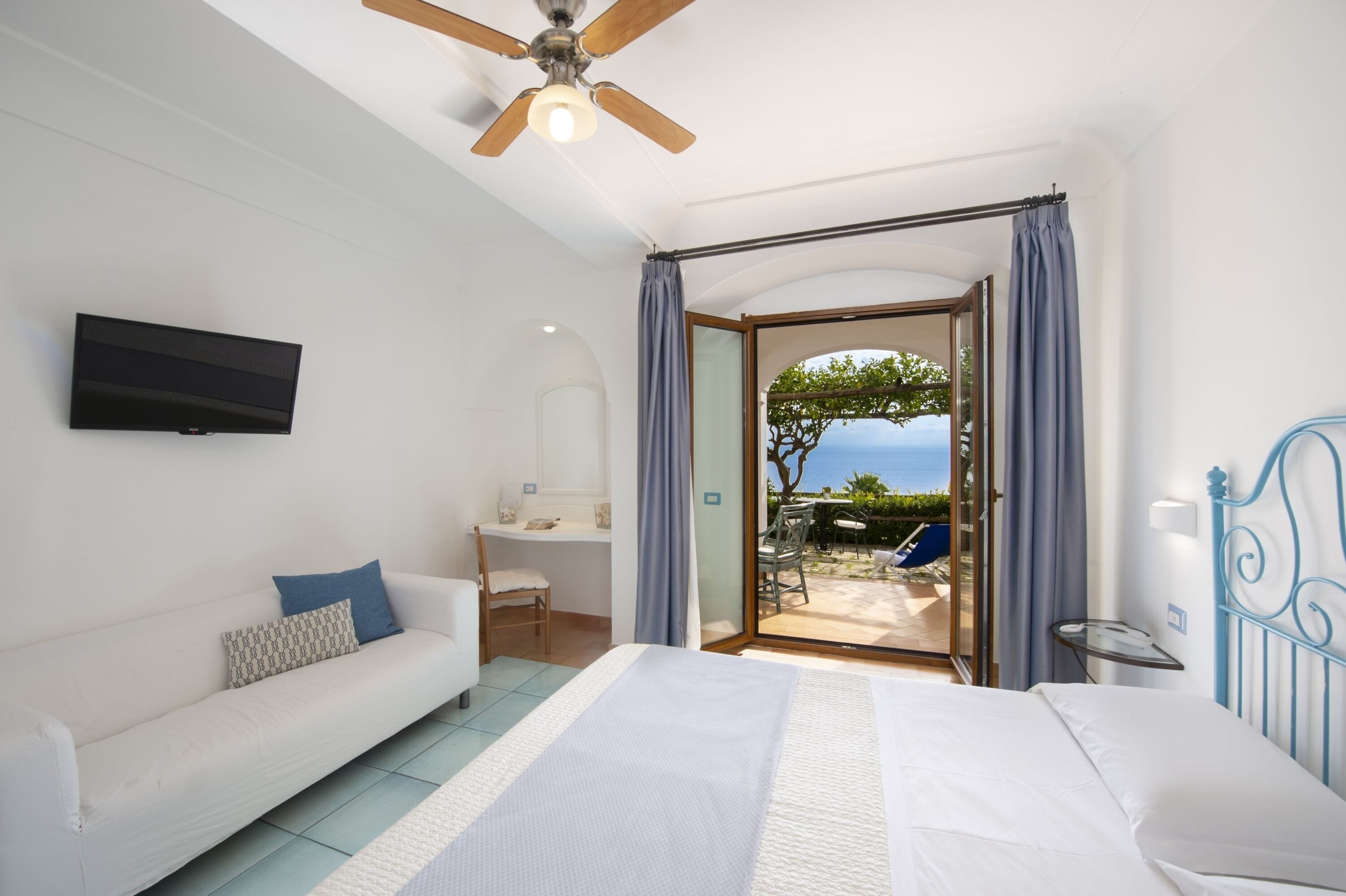 individually decorated, individually furnished, desk, blackout curtains