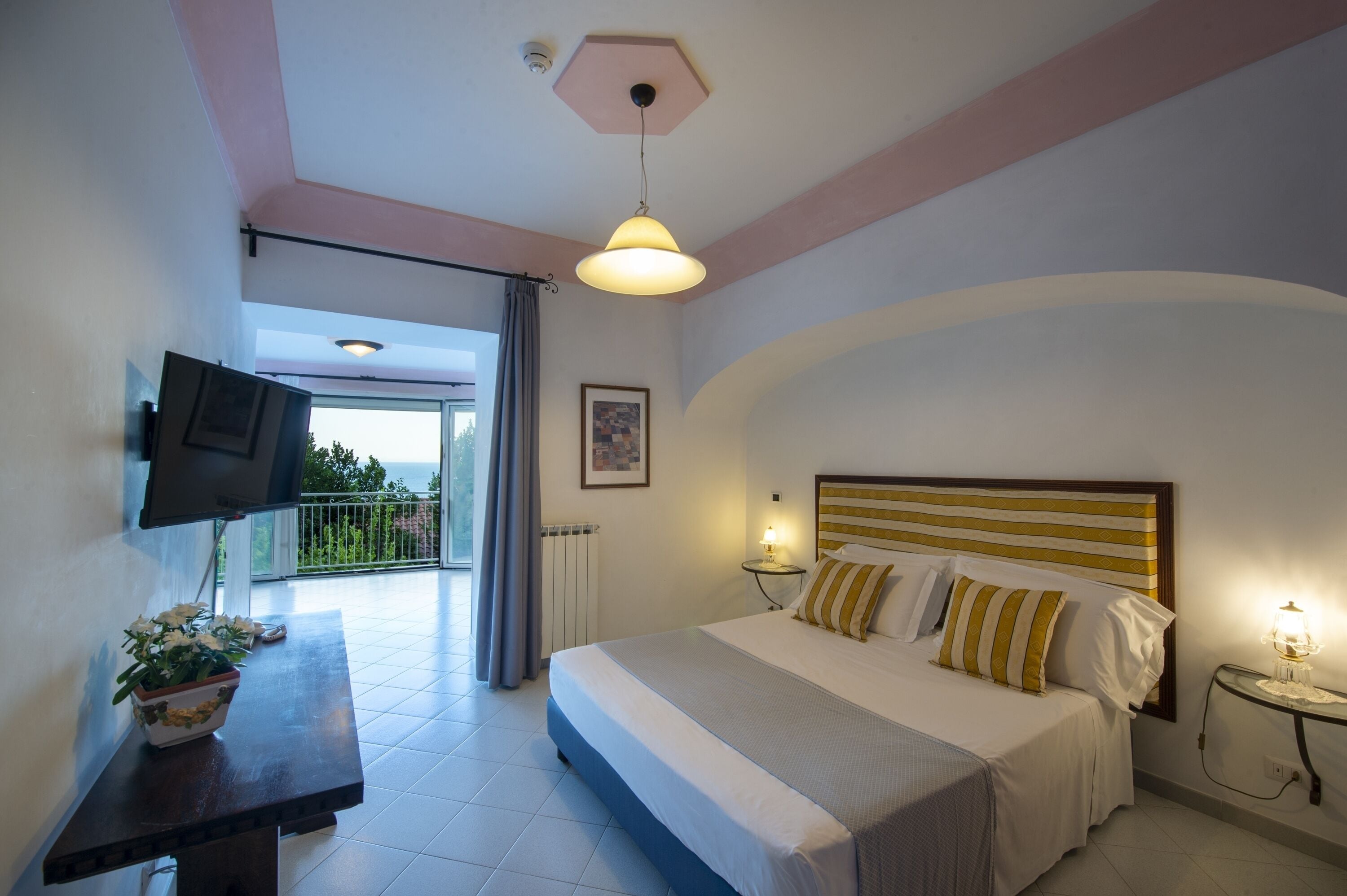 individually decorated, individually furnished, desk, blackout curtains