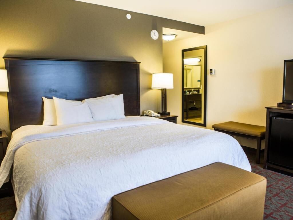 Premium bedding, in-room safe, desk, blackout curtains