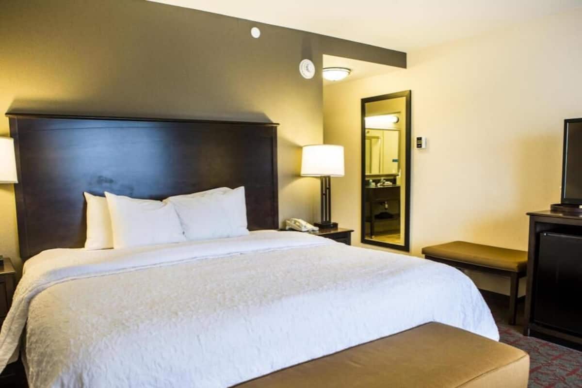 Premium bedding, in-room safe, desk, blackout curtains