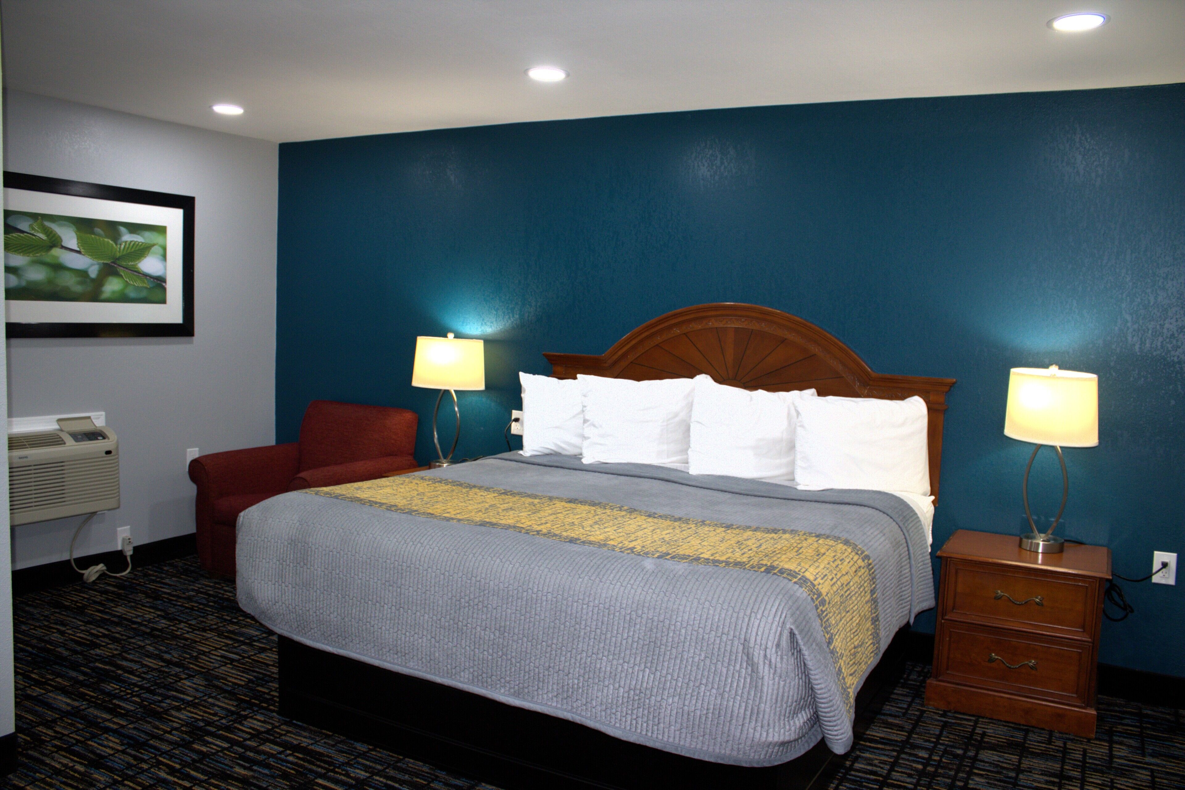 Deluxe Room, 1 King Bed | Blackout drapes, iron/ironing board, free WiFi, bed sheets