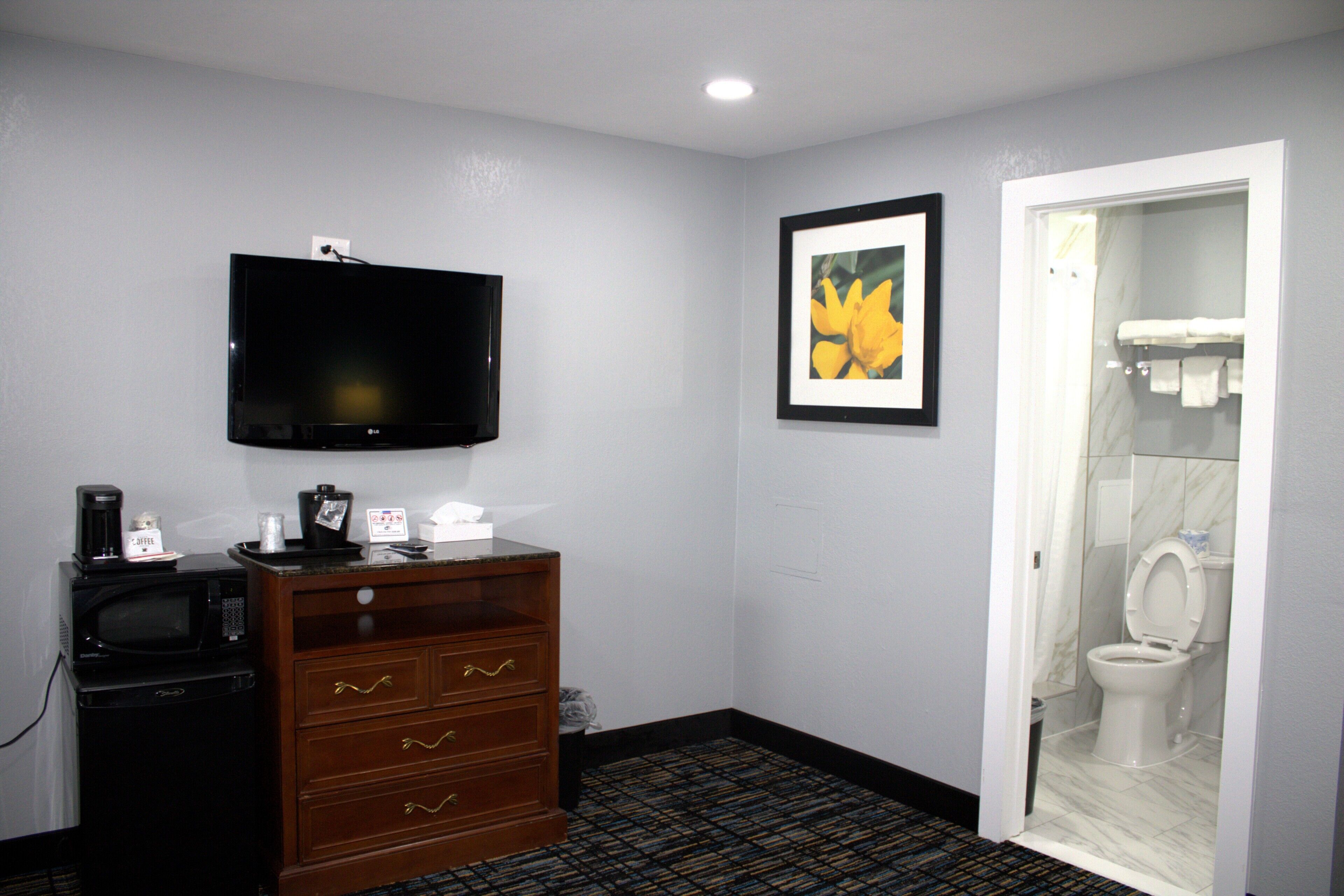 Chambre Deluxe, 1 très grand lit | Salle de bain