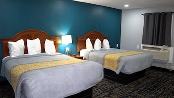 Blackout curtains, iron/ironing board, free WiFi, bed sheets