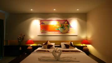 Minibar, décoration personnalisée, lits bébé (gratuits)