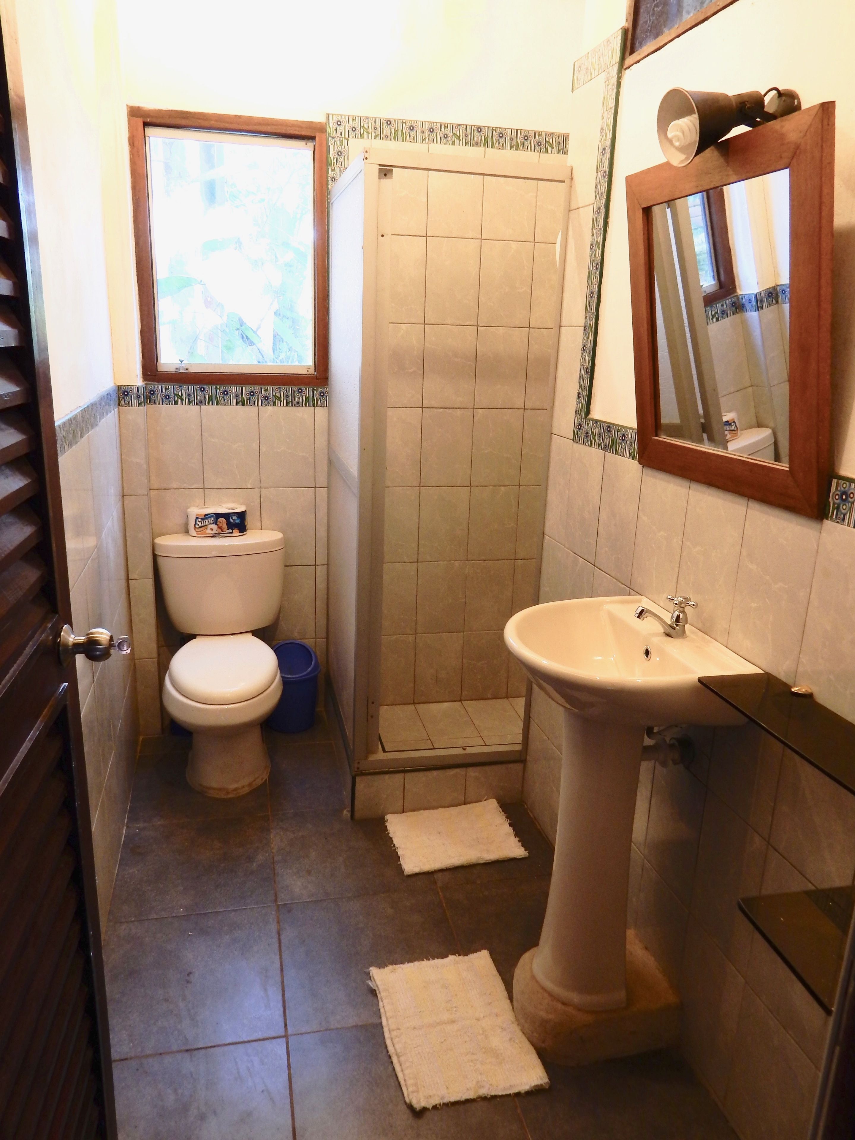 standard room | bathroom | combined shower/bathtub, towels