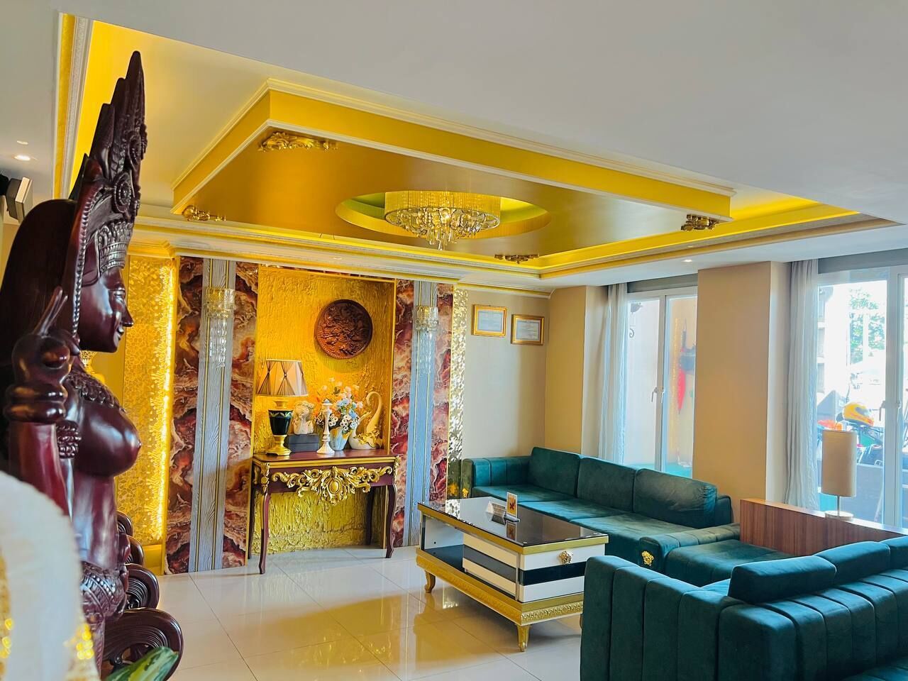 Sitzecke in der Lobby