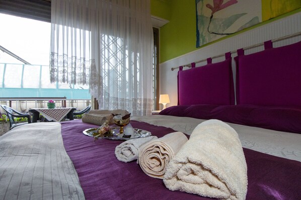 Doppelzimmer, Balkon