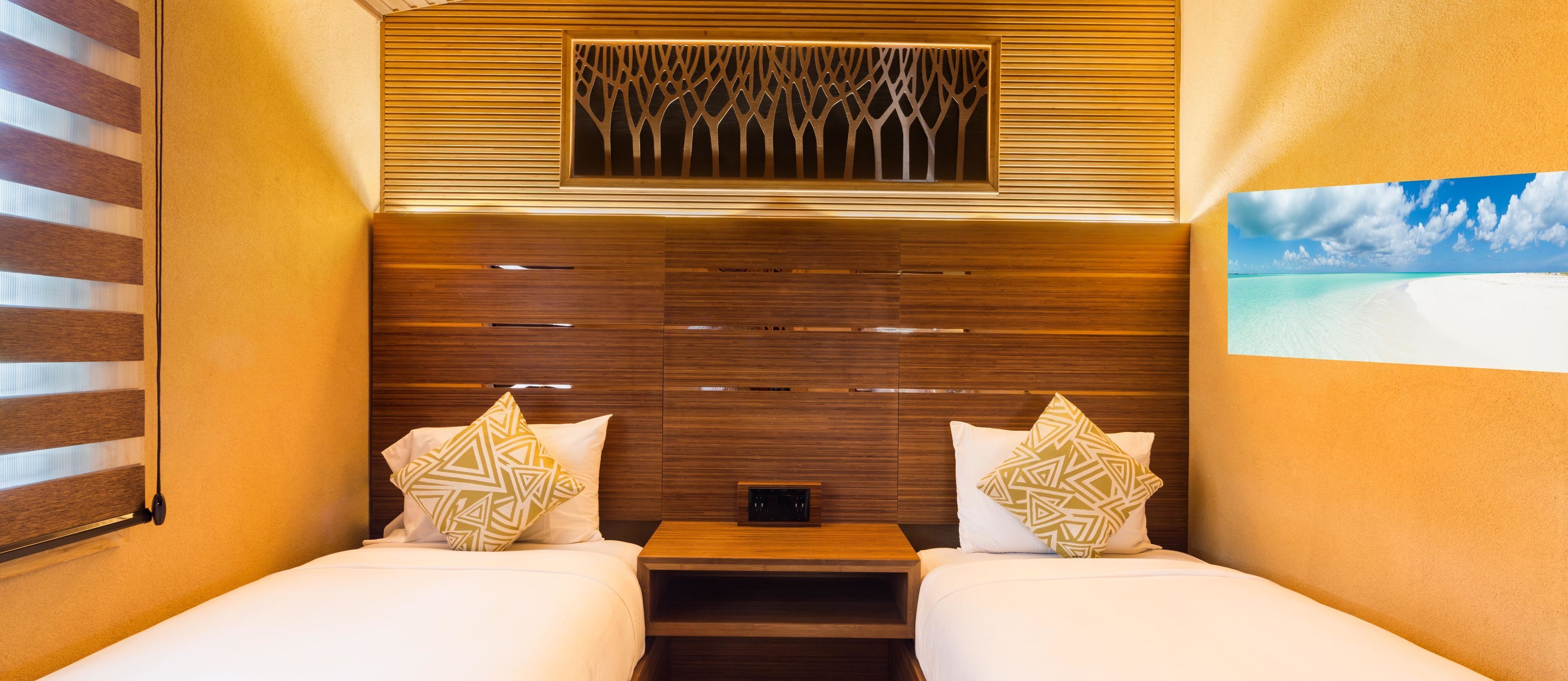 2 soverom, sengetøy av topp kvalitet og memory foam-senger