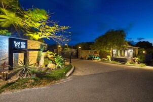 Fachada de la propiedad