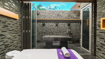 Body treatments, hot stone massages, deep-tissue massages
