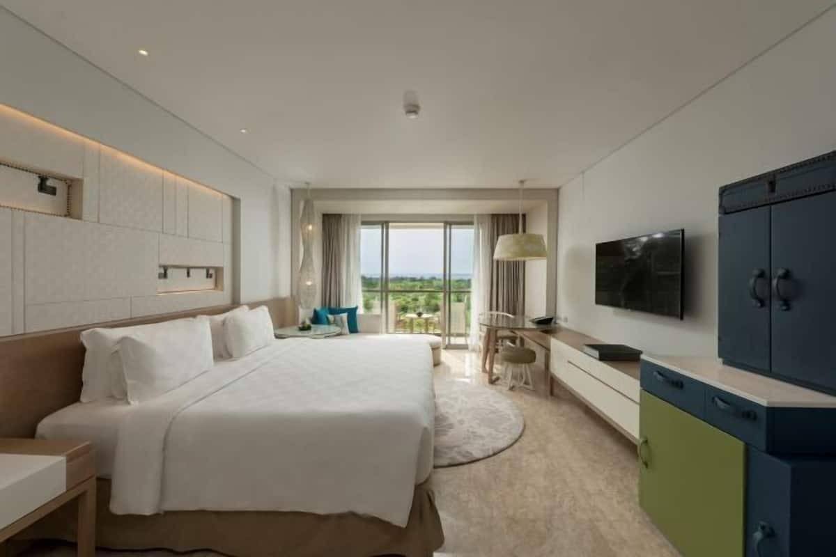 2 dormitorios, ropa de cama de alta calidad, minibar y caja fuerte