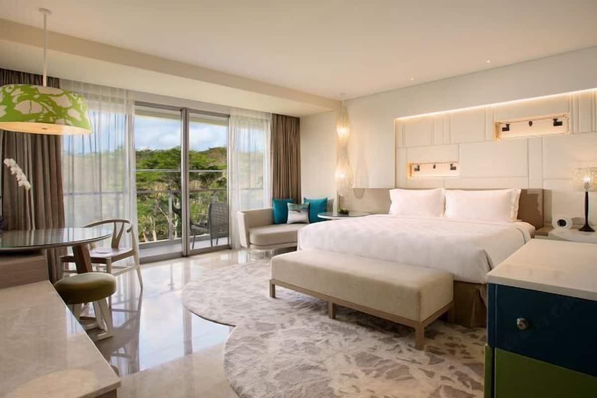 2 dormitorios, ropa de cama de alta calidad, minibar y caja fuerte