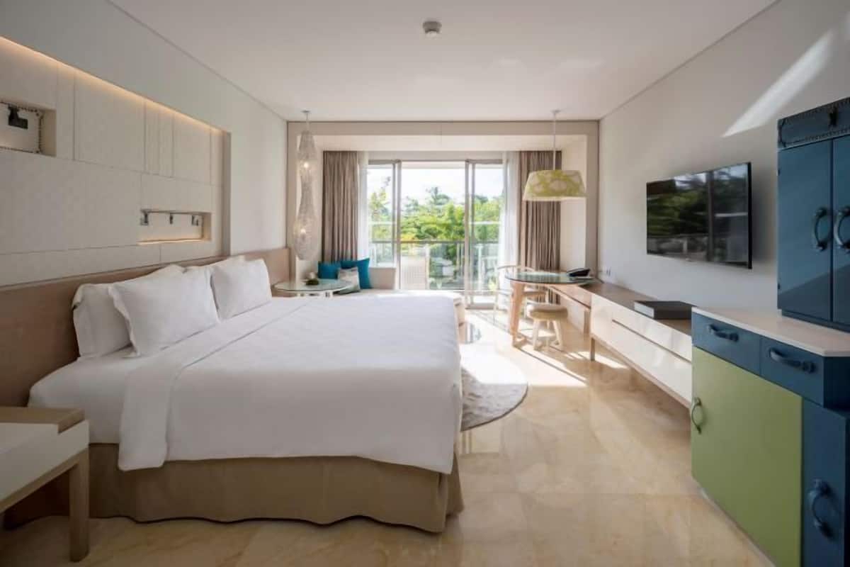 2 dormitorios, ropa de cama de alta calidad, minibar y caja fuerte
