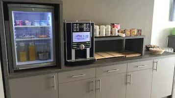 Daily buffet breakfast (EUR 10 per person)