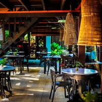 Breakfast, lunch, dinner served; Regional cuisine, pool views 