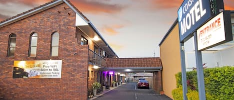 Fassade der Unterkunft