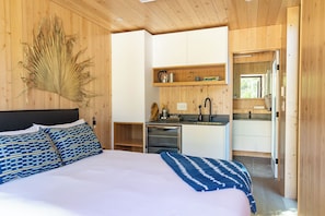 Bungalow Deluxe, hidromasaje | Área de sala de estar