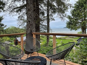 Classic Cabin, 2 Bedrooms, Hot Tub, Ocean View | Balcony view