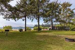 Classic Cabin, 2 Bedrooms, Hot Tub, Beachfront | Beach/ocean view