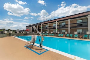 Seasonal outdoor pool
