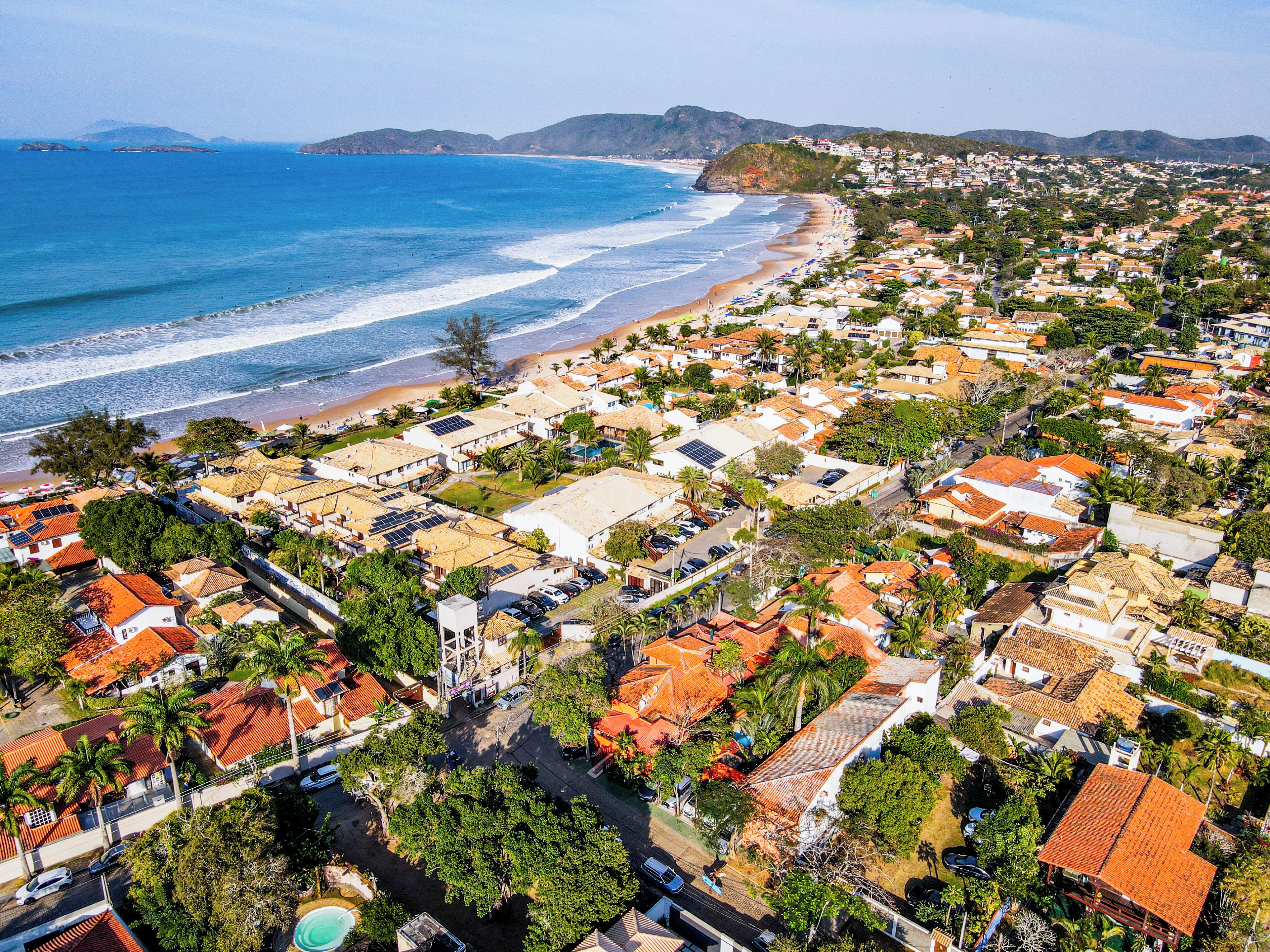 In Strandnähe, weißer Sandstrand