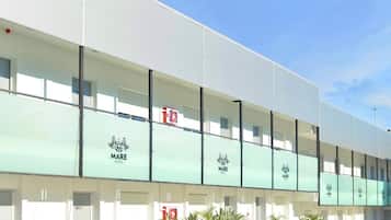 Façade de l’hébergement