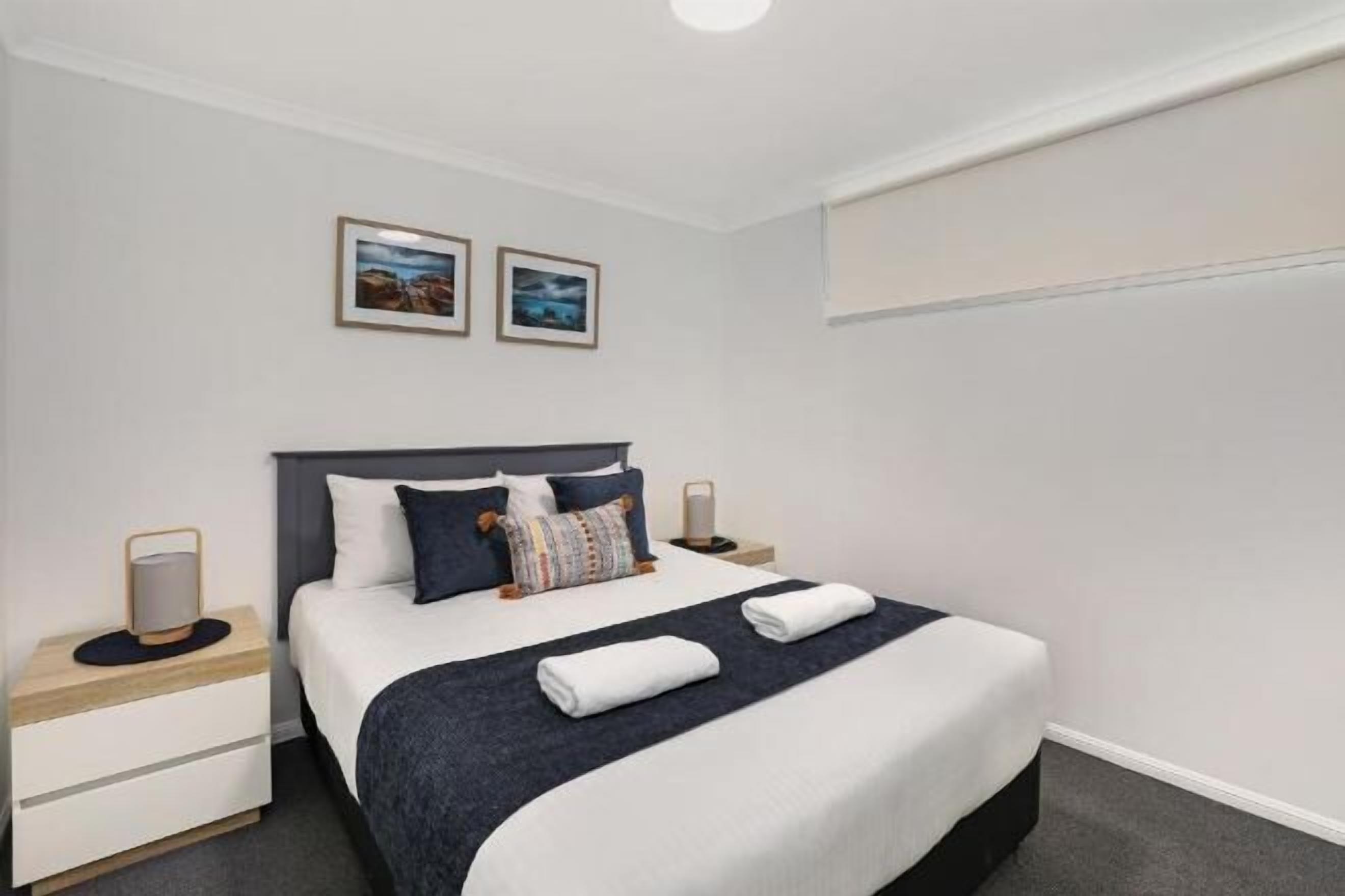 Individually decorated, individually furnished, iron/ironing board